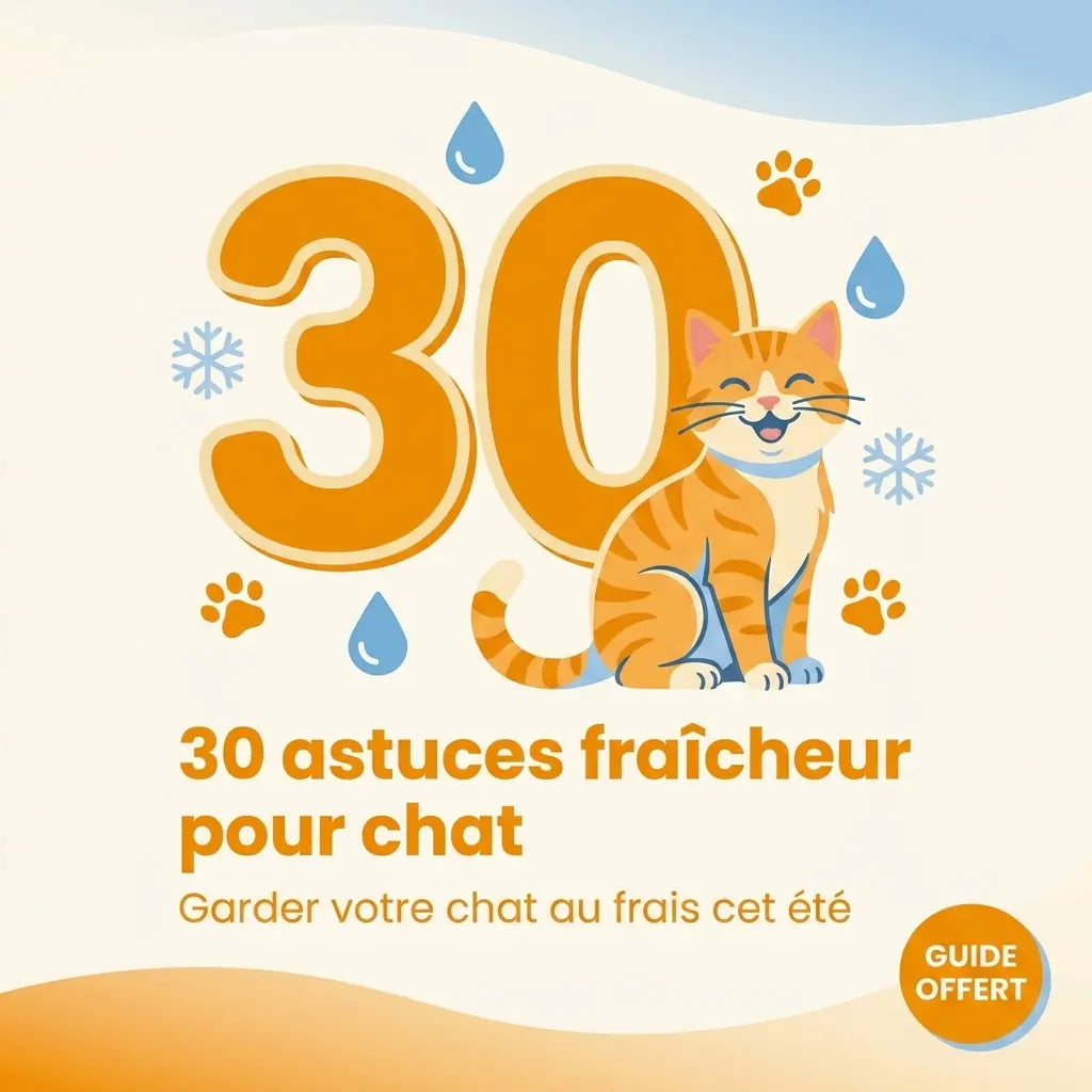 30 astuces fraîcheur pour votre chat
